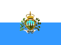 Флаг Сан-Марино белого 