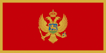 Государственный флаг Сербии и Черногории
